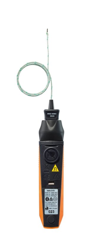 Testo 915i - Bezdrátový teploměr s ohebnou sondou 50 až +400 °C